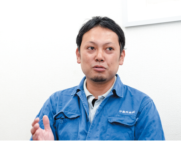 製造部 鋳造課 課長 鋳造技⼠ ⽣井光章様