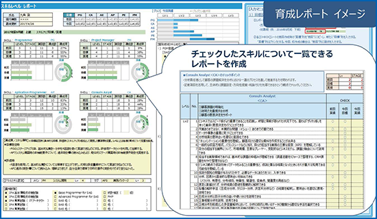 育成レポート イメージ