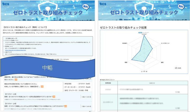 ゼロトラストチェック