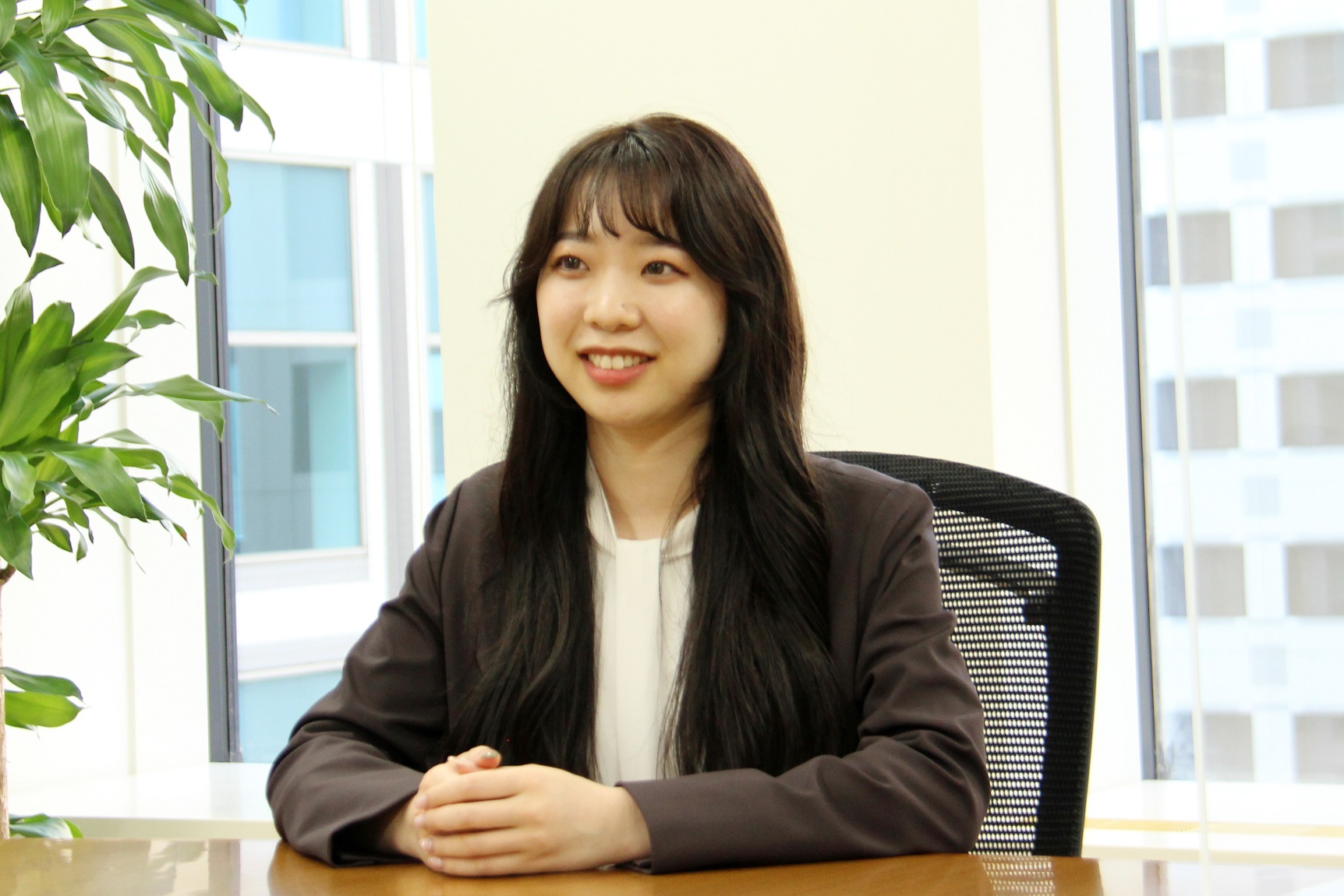 ビジネスサービス本部 HR開発部 共通グループ 梶田 愛美 写真
