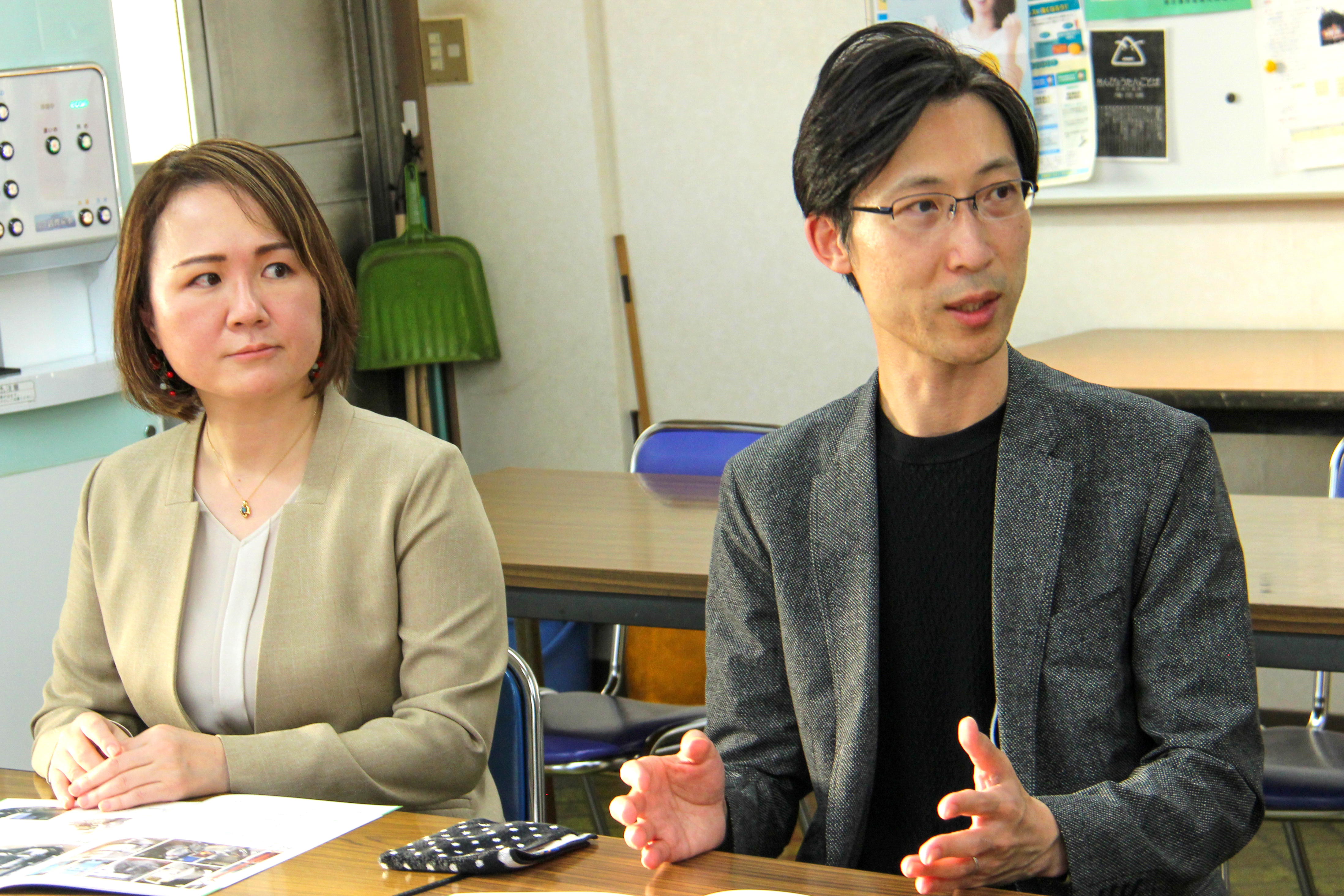 三菱総研DCS ビジネスイノベーション企画部 R&Dグループ 永田、武内